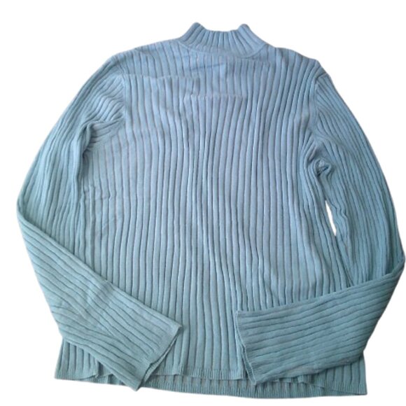 Silk High Neck Turtleneck Sweater Size XL New w/tags - Picture 7 of 8